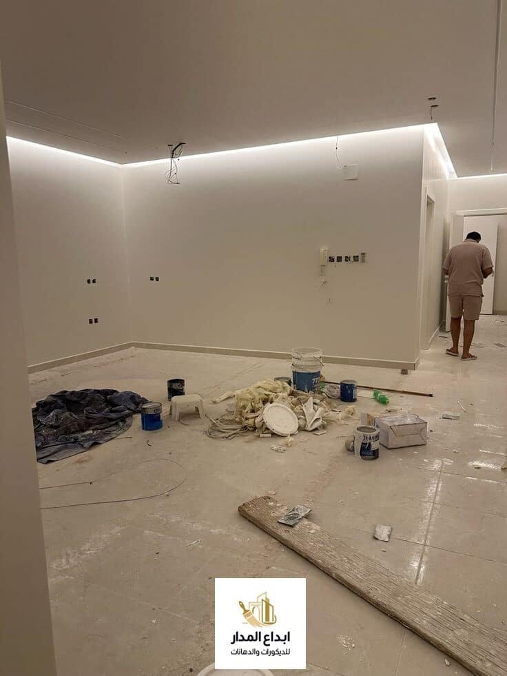 دهانات داخلية في الرياض بألوان عصرية