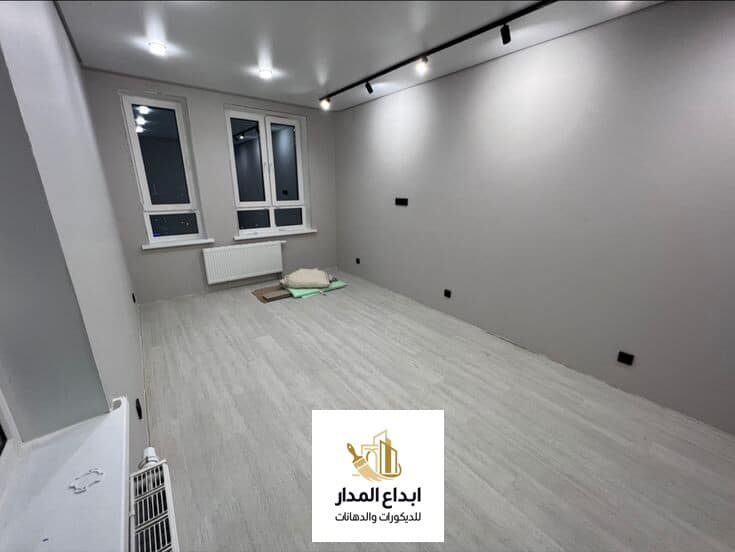 خطوات تنفيذ الدهانات الداخلية في الرياض