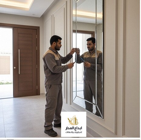 تنفيذ دهانات وديكورات مداخل في الرياض