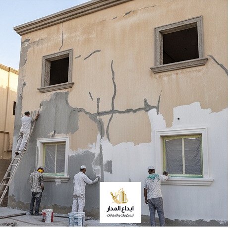 تنفيذ دهانات وديكورات خارجية في الرياض