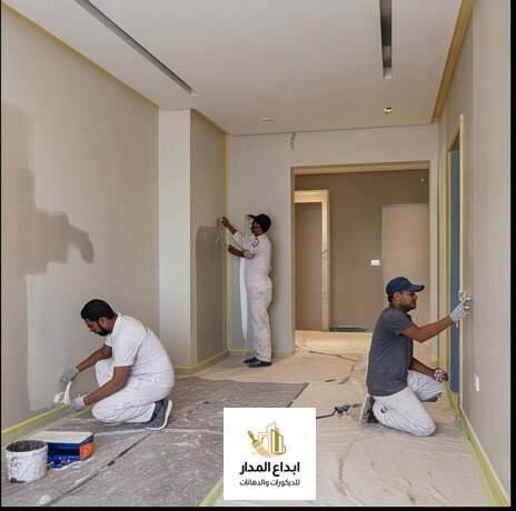 تنفيذ دهانات وديكورات داخلية في الرياض